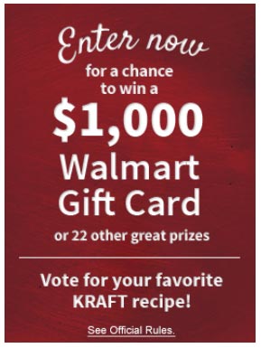 Win A $1,000 Walmart Gift Card