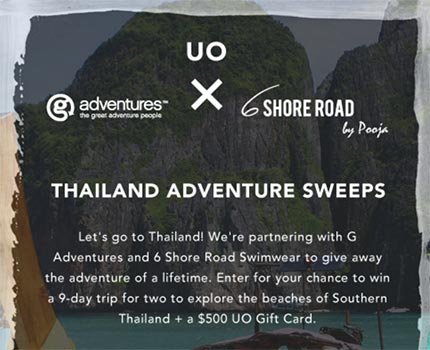 Win A Thailand Adventure