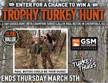 Win A Trophy Turkey Hunt