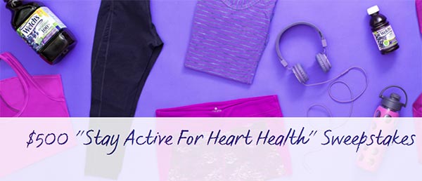 Welch’s: Win $500 To Help You Stay Active