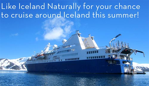 Win A Cruise Around Iceland