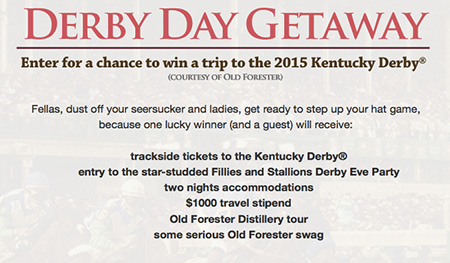 Win Trackside Tickets to Kentucky Derby