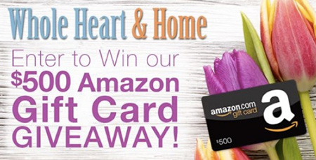 Win a $500 Amazon Gift Card
