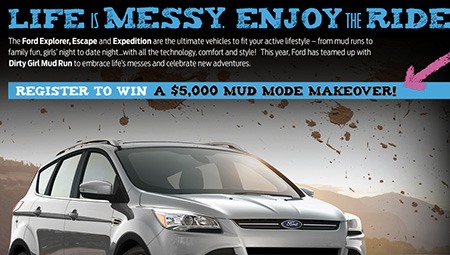 Win $5,000 from Ford Motors