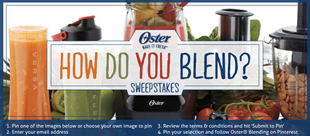 Win an Oster Versa Professional Blender