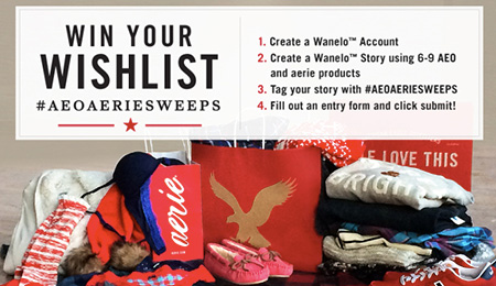 Win a $250 AEO/Aerie Gift Card