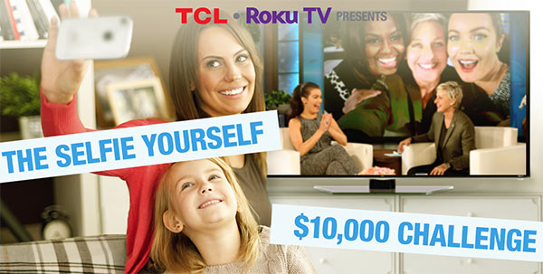 Win $10K & A 55″ TCL Roku TV