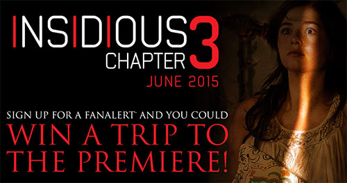 Win A Trip To The Insidious Chapter 3 Premeire