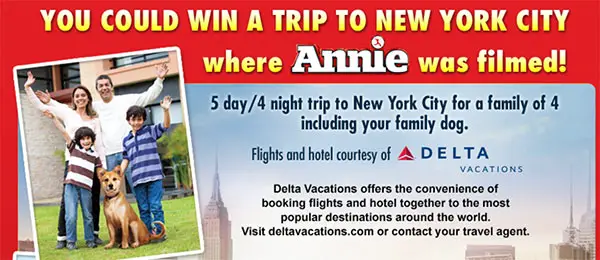 Win A Trip To NYC