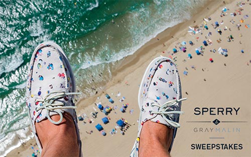 Win Sperry X Gray Malin Shoes