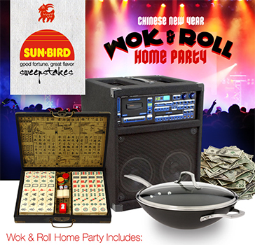 Win A Wok & Roll Home Party