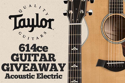 Win a Taylor 614ce Guitar