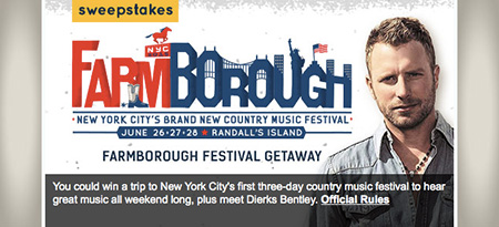 Win a Trip to NYC Country Music Festival
