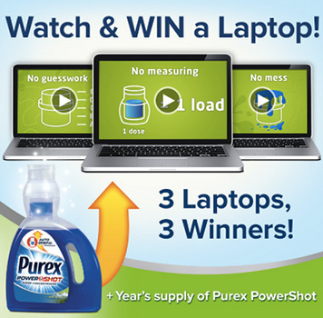 Purex: Win One of Three Laptops