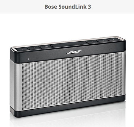 Win a Bose Soundlink 3