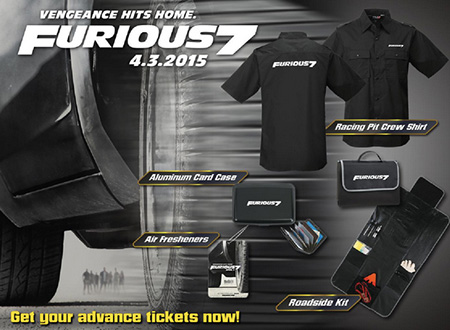 Win Fast and Furious Branded Gear