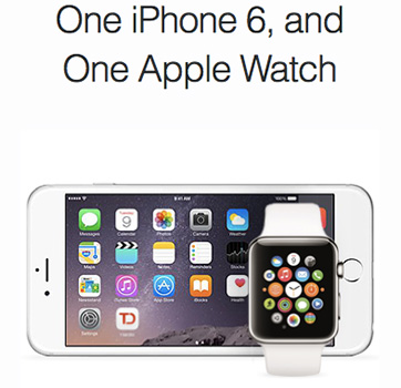 Win an iPhone 6 and Apple Watch