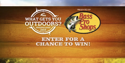 Win $15,000 Grand Prize from Bass Pro