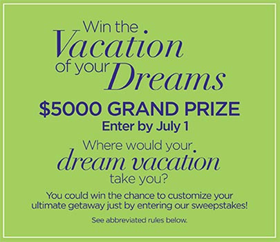 Win a $5k Dream Vacation