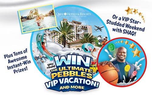 Win a Pebbles VIP Vacation