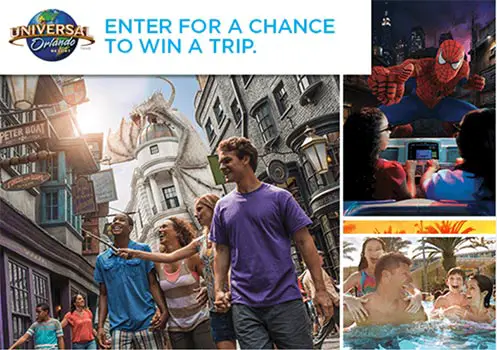 Win a Trip To Universal Studios