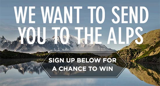Win a Trip to Mont Blanc