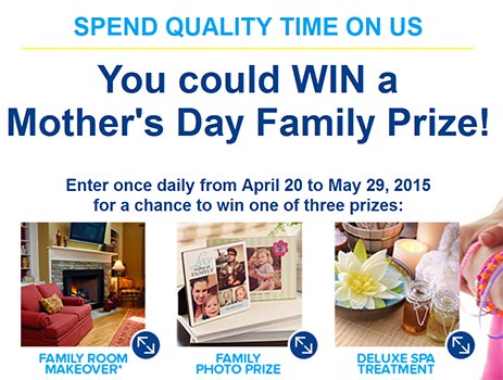 Win a Mother’s Day Family Prize