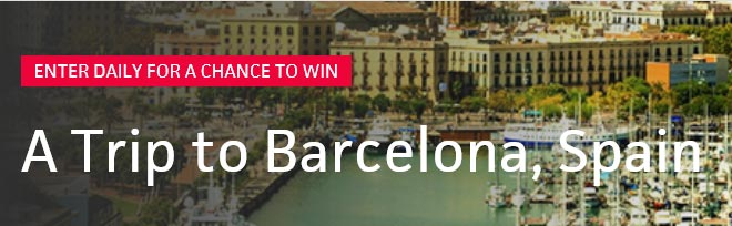 Win A Trip To Barcelona
