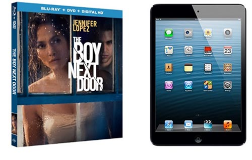 Win an iPad Mini & “The Boy Next Door”