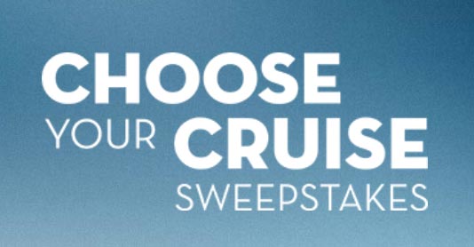 Win Your Choice of Cruises