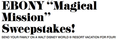 Win a Trip for Four to Walt Disney World Resort