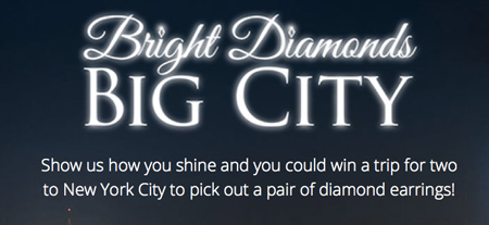 Win a Diamond Buying Trip to NYC