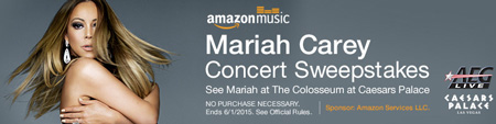 Win a Trip to Las Vegas for Mariah Carey Concert