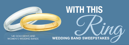 Win His & Hers Gold Wedding Bands