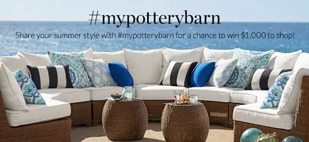 Win a $1,000 Pottery Barn Gift Card