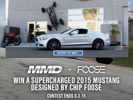 Win a 2015 Mustang GT