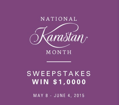 Win $1,000 and $500 Cash Prizes from Karastan