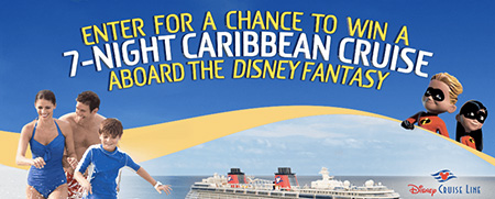 Win a 7-night Disney Cruise Line Vacation for Four