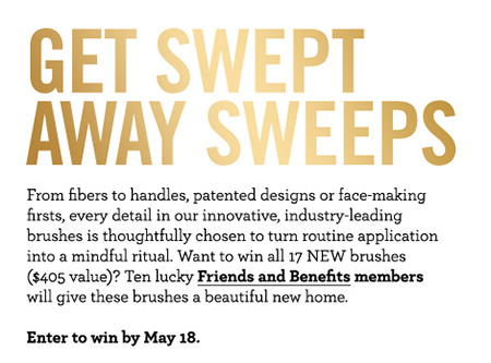 Win 17 New Innovative Brushes from BareMinerals