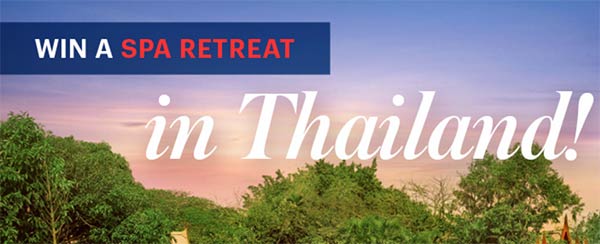 Win a Spa Retreat in Thailand