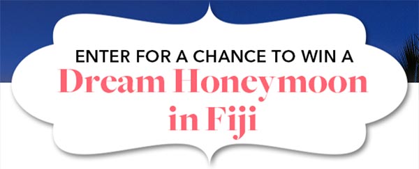 Win a Honeymoon in Fiji