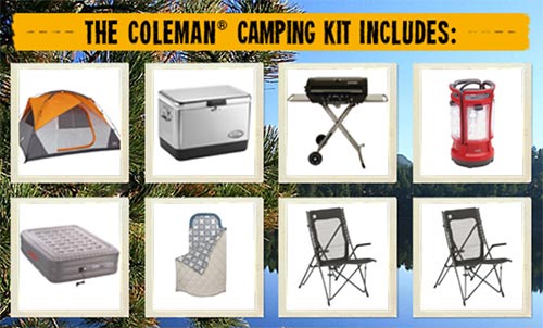 Win a Coleman Camping Kit