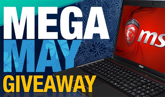 Win a MSI GX60 Gaming Laptop