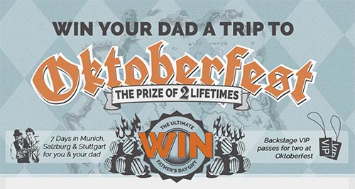 Win a Trip to Oktoberfest