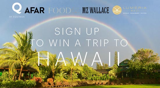 Win a Trip to Hawaii