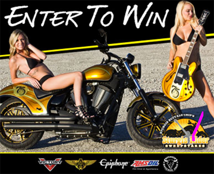 Win a Victory Motorcycle & Guitar