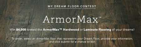 Win $4,000 in ArmorMax Flooring