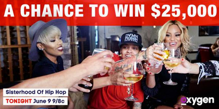 Win $25,000 from Oxygen Network