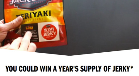 Win a Year’s Supply of Jerky Worth $2,600