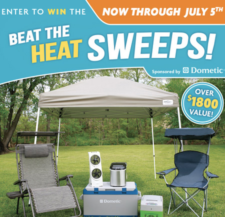 Win $1,800 Camping Prize Package